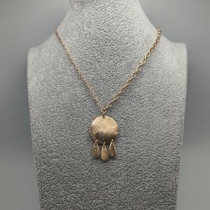 The Sak Gold Dual Style Chain With Dangle Pendant